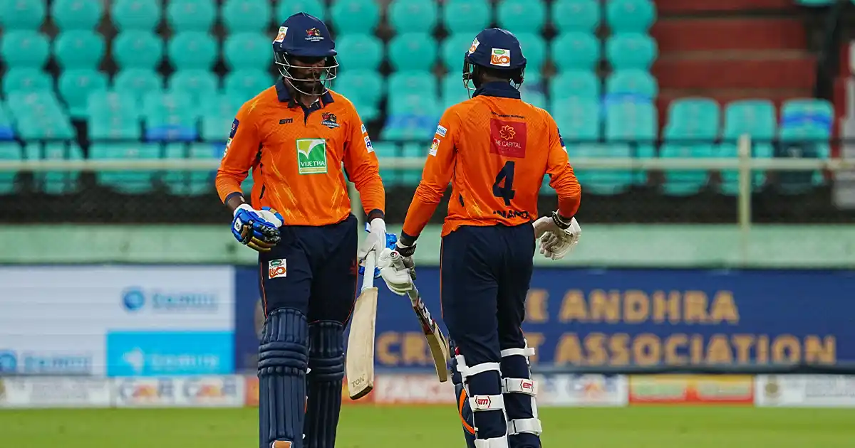 GMR APL 2025 Match 18, Tungabhadra Warriors vs Vijayawada Sun Shiners - Match Report